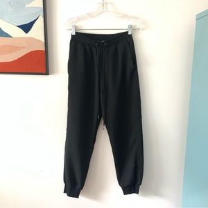 SHINESTAR GOLD Medium Black Joggers
